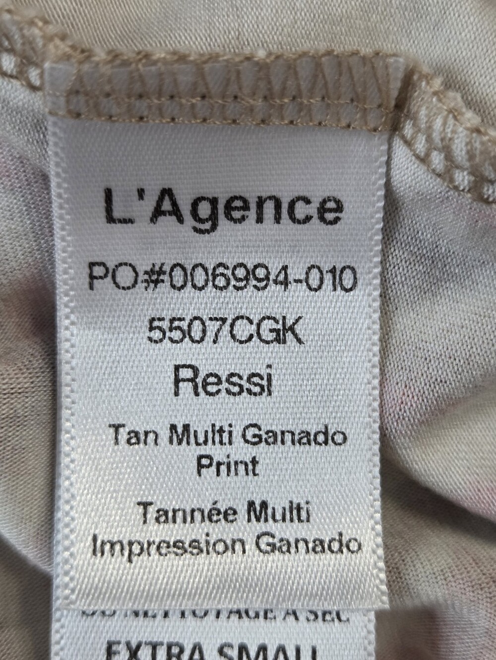 L'AGENCE Ressi Tee - Picture 5 of 10
